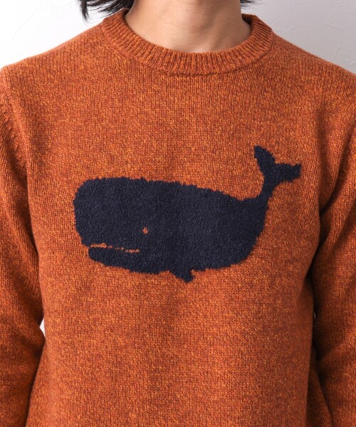 「NOLLEY'S goodman」 長袖ニット M グレー メンズ_画像6