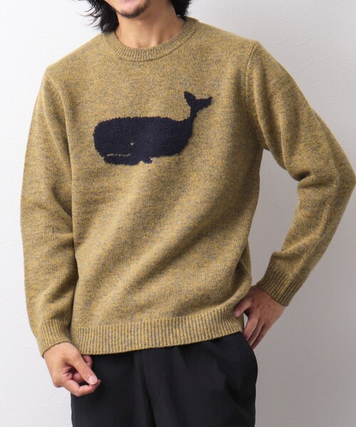 「NOLLEY'S goodman」 長袖ニット M グレー メンズ_画像7