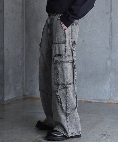 SERACE カーゴパンツ L ライトグレー メンズ : ZOZOTOWN Yahoo!店