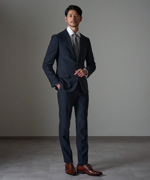 「TETE HOMME」 スーツ LARGE グレー メンズ_画像9