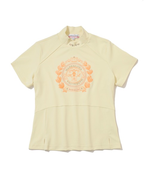 MARK&LONA（マークアンドロナ） tシャツ 半袖 Reale Crystal Mock