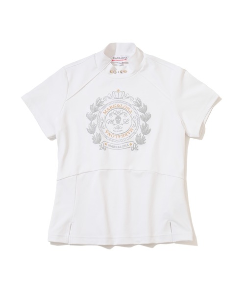 MARK&LONA（マークアンドロナ） tシャツ 半袖 Reale Crystal Mock
