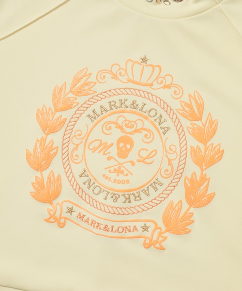 MARK&LONA（マークアンドロナ） tシャツ 半袖 Reale Crystal Mock