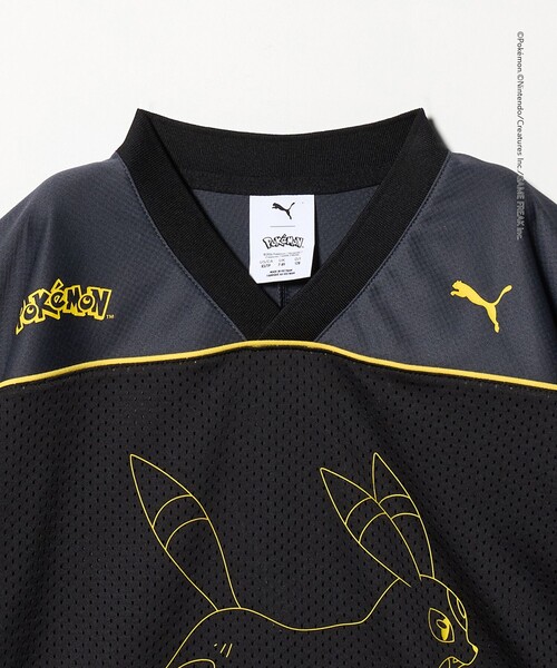 PUMA（プーマ） tシャツ 「WEB限定」「PUMA×Pokemon」ジャージ Tシャツ