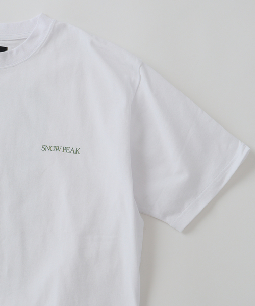 snow peak（スノーピーク） tシャツ 別注 ギア ワイヤーフレーム 