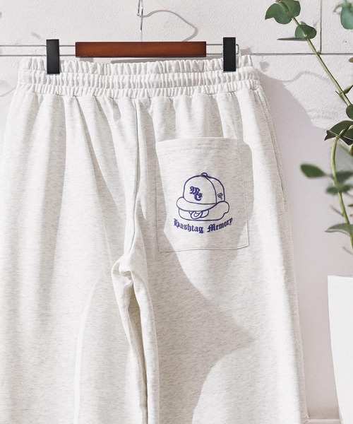 MEMORY スウェットパンツ ジャージ 「MEMORY」フェイスバブ スウェット