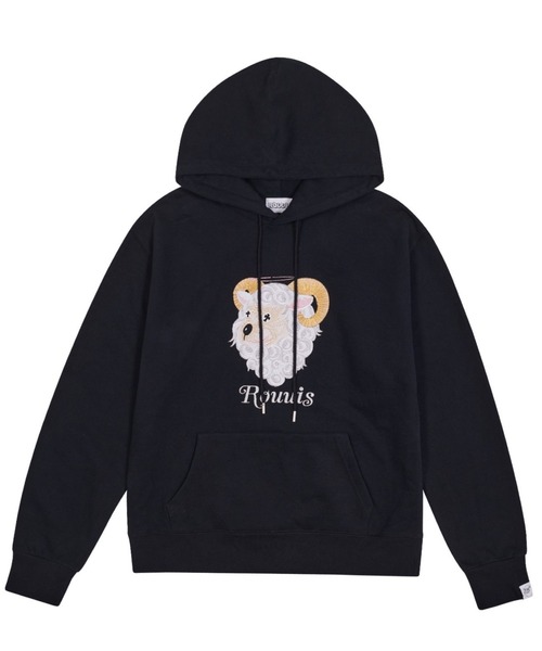 「L.H.P」 「ROUUIS」プルオーバーパーカー L グレー メンズ_画像9