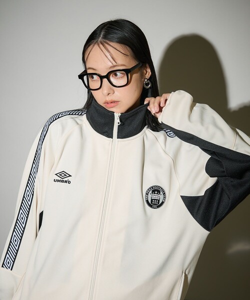 FREAK'S STORE（フリークスストア） 「UMBRO」ジャージブルゾン X