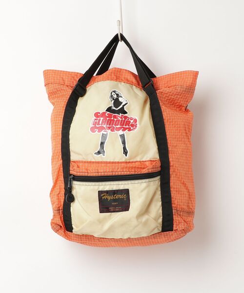 HYSTERIC GLAMOUR（ヒステリックグラマー） チェック柄トートバッグ