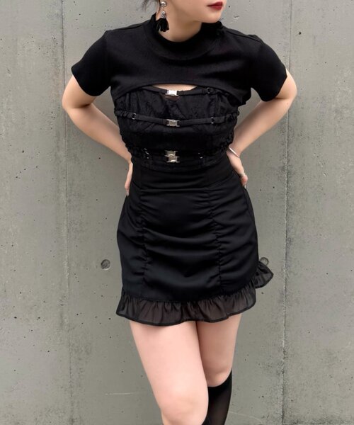 Mavie..7（メヴィセットゥ） スカート 「Mavie..7」「S，Mサイズ展開