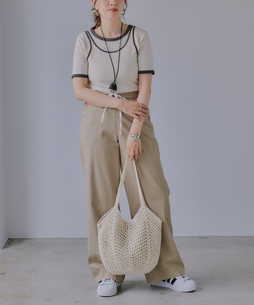 210nouve（トゥージュヌーヴ） ショルダーバッグ バッグ ニット編み