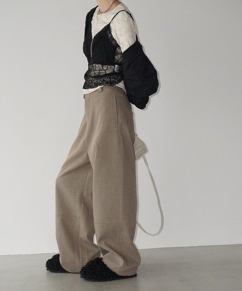 「chuclla」 パンツ M ベージュ レディース_画像2