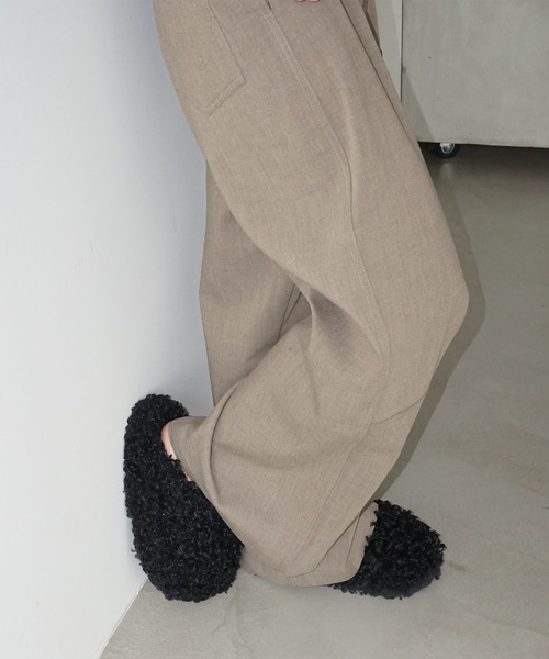 「chuclla」 パンツ M ベージュ レディース_画像3