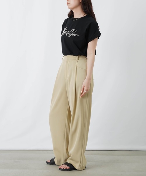 LADY LUCK LUCA（レディラックルカ） tシャツ 半袖 LC/LLL ロゴパール