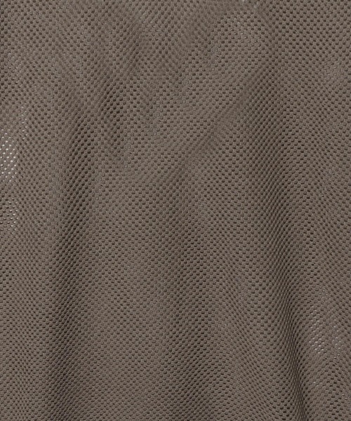 「COLUMN」 半袖ニット LARGE ブラウン メンズ_画像3