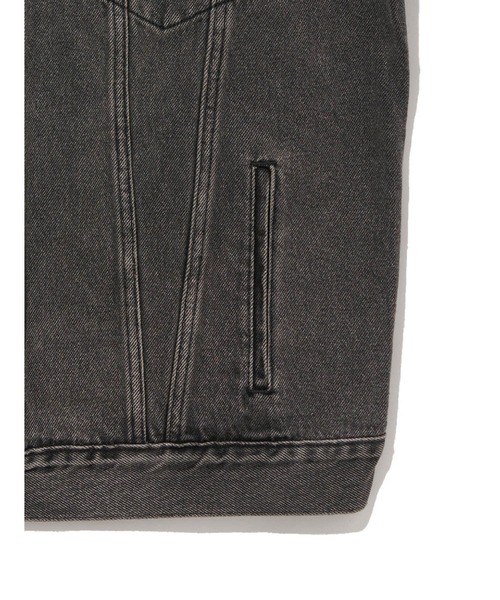 「Levi's」 デニムジャケット X-LARGE ブラック メンズ_画像7