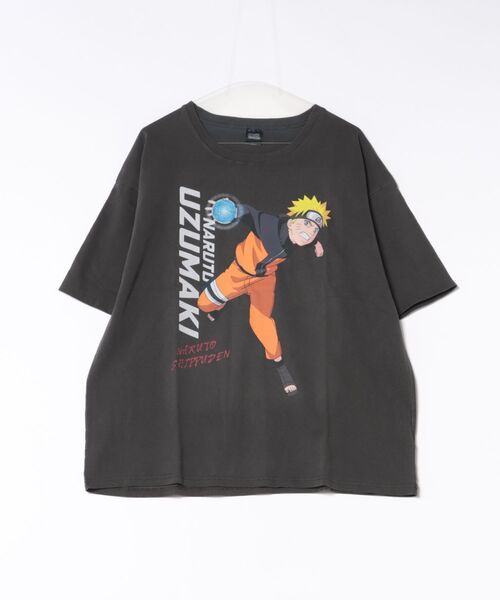 tシャツ 半袖 NARUTO-ナルト- ピグメントTシャツ レディース メンズ