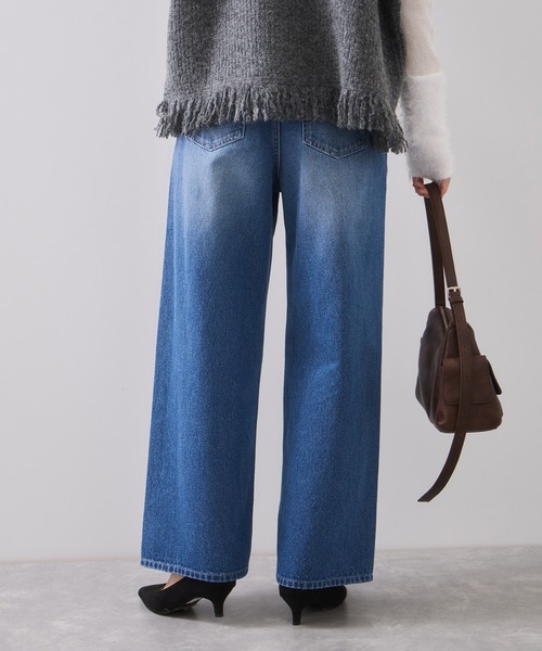 「VIS」 デニムパンツ M ブルー レディース_画像5