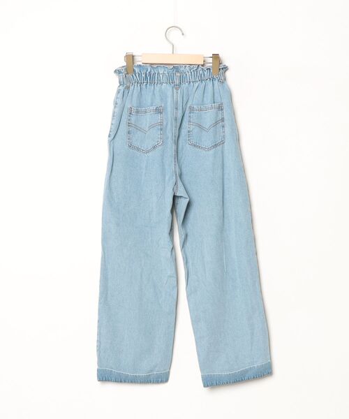 「mil」 デニムパンツ - サックスブルー レディース_画像2