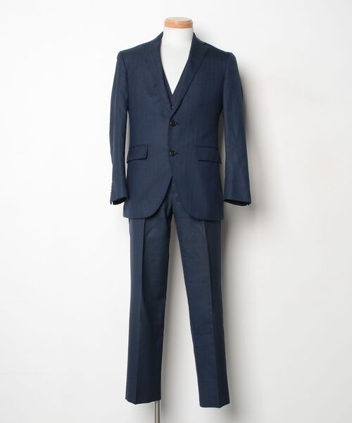 ザ スーツカンパニー スーツ Y5 メンズ M 濃紺 春夏 SUIT SQUARE（スーツスクエア） 「THE SUIT COMPANY」 3ピーススーツ