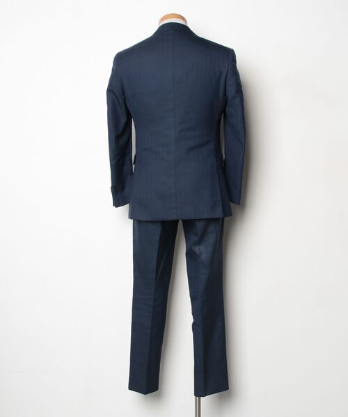【極美品】 THE SUIT CAMPANY スリーピーススーツ ネイビー L SUIT SQUARE（スーツスクエア） 「THE SUIT COMPANY」 3ピーススーツ