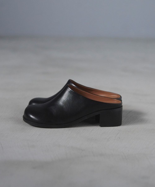 anuke（アンヌーク） シューズ anuke Ecoleather Heel Slip-ons