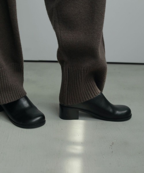 anuke Ecoleather Heel Slip-ons アンヌーク anuke（アンヌーク） シューズ anuke Ecoleather Heel Slip-ons