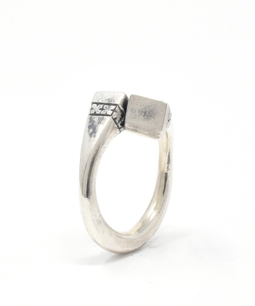 idealismsound イデアリズムサウンド / Square Pole Ring with Diamond