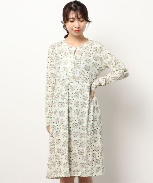 得価好評 ワンピース やわらかでしなやかなワッフル素材 ワンピース マーガレットブーケ柄(M,L) ZOZOTOWN PayPayモール店 - 通販 - PayPayモール 豊富な国産