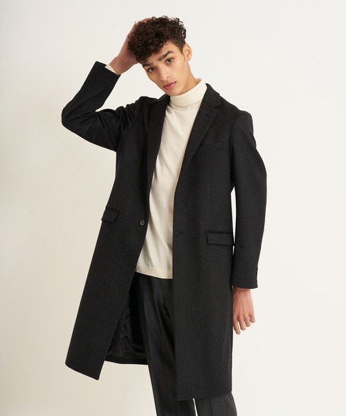 大特価新品 コート チェスターコート WOOLCHASHMERE CHESTER COAT ZOZOTOWN PayPayモール店 - 通販 - PayPayモール 大得価お得