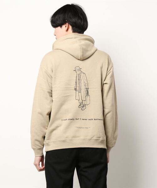 【  Jeans】テキスト バックプリントパーカー 楽天市場】パーカー プルオーバー メンズ レディース バック