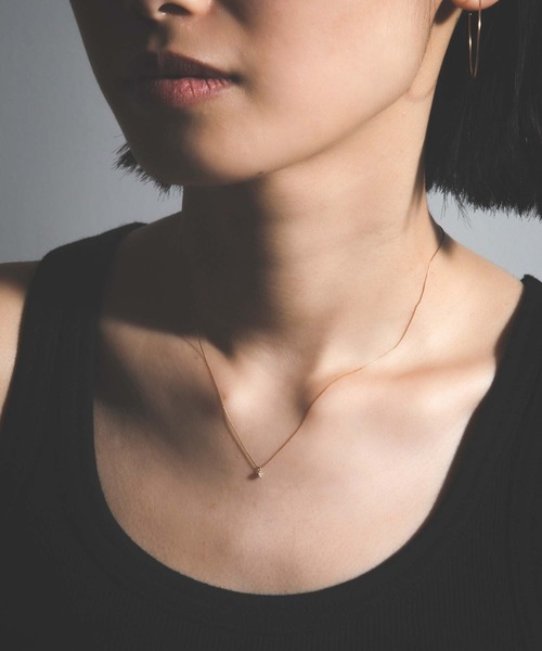 ネックレス 「les bon bon」diamond sophie necklace BOB25 レディースの画像
