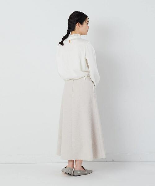 119t*美品 アデュートリステス グログランジャカードスカート 119t*美品 アデュートリステス グログランジャカードスカート