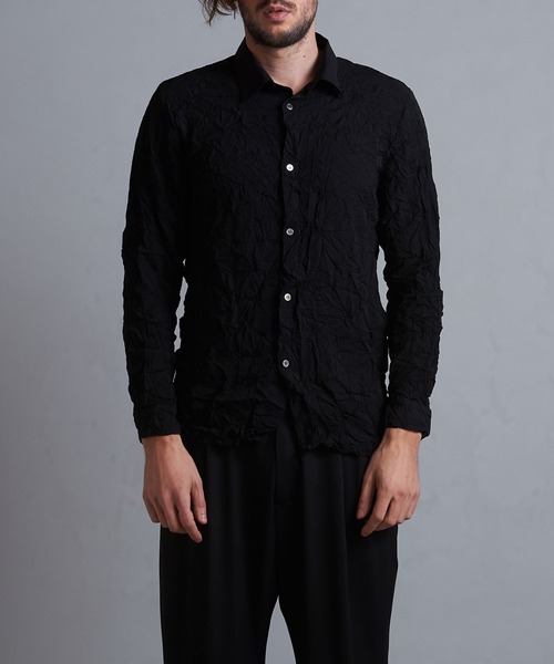 【極美品】シャツ フィブリルワッシャー 長袖シャツ メンズ 5351 POUR LES HOMMES シャツ フィブリルワッシャー 長袖シャツ