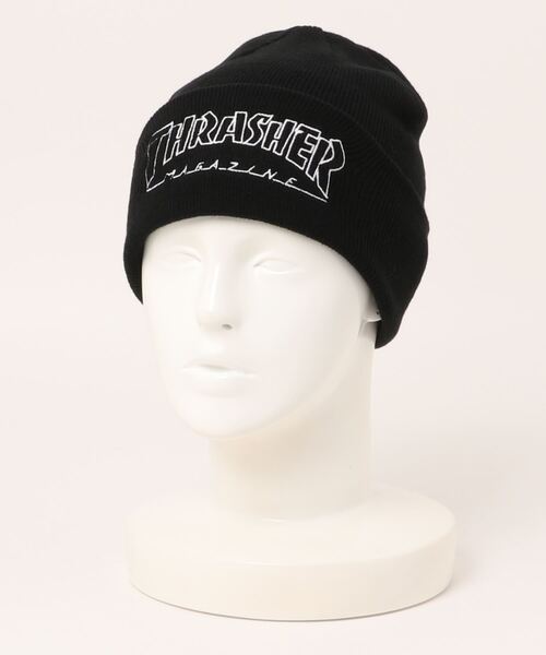 THRASHER（スラッシャー） ニット帽 ニットキャップ EMBROIDERED LOGO