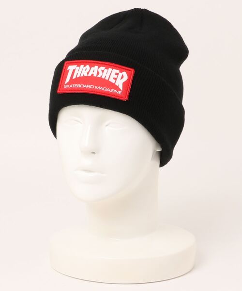 THRASHER（スラッシャー） ニット帽 ニットキャップ EMBROIDERED LOGO
