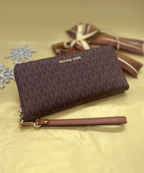 MICHAEL KORS 財布 トラベル コンチネンタルウォレット ラージ
