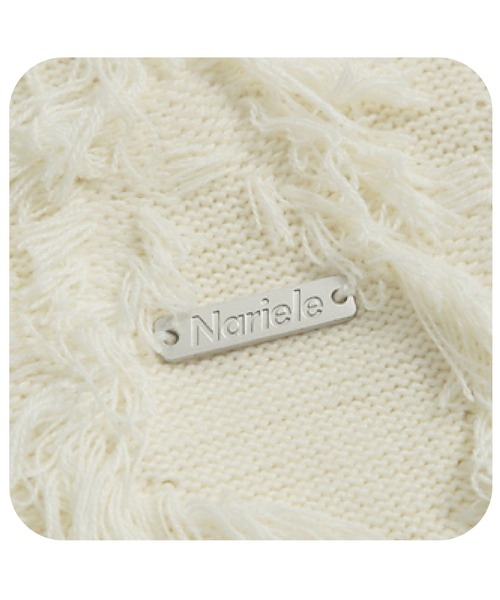 セーター ニット Relaxed Tassel Design Sweater/リラックスタッセルデザインニットセーター メンズ