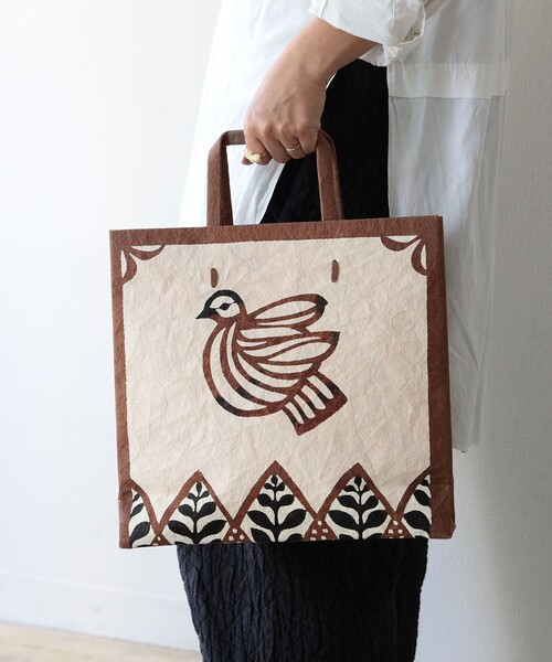 fennica（フェニカ） トートバッグ 桂樹舎 / 和紙 手提げ袋 レディース