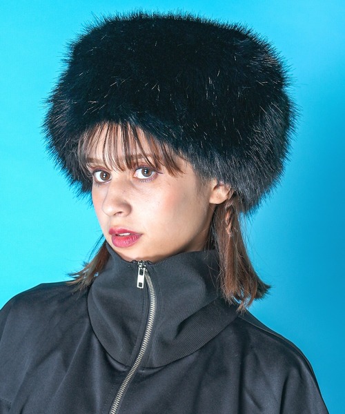ankoROCK 帽子 ハット an meets zakka ショートファーロシアンハット