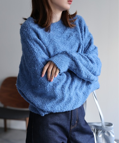 再再値下げ（新品）sunauna 半袖黒ニット（シフォンにフロッキー加工） 楽天市場】【送料無料】クロシェ編みニット ☆ ニット クロシェ