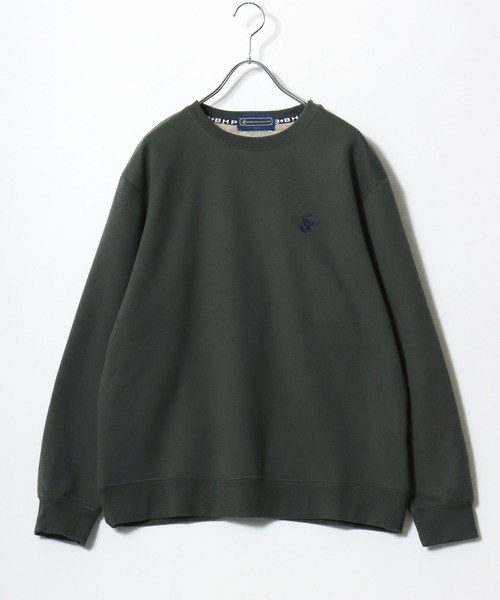 US古着 ■ ①③ ビバリーヒルズポロクラブ ラグランスウェット レディース ピンク FREE BEVERLY HILLS POLO CLUB（ビバリーヒルズポロクラブ）の「BEVERLY