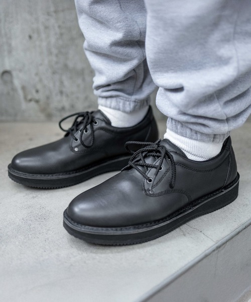 極美品 ロックポート レザー ビジネスシューズ 防水　プレーントゥ 黒 26.5 ROCKPORT（ロックポート） 革靴 ビジネスシューズ 「MEN」ロック