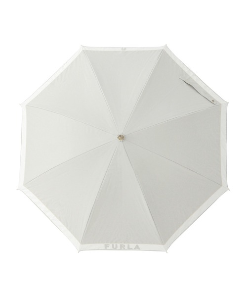 FURLA フルラ 1級遮光 晴雨兼用 長傘 日傘 カラーブロック ビックロゴ FURLA フルラ 1級遮光 晴雨兼用 長傘 日傘 カラーブロック