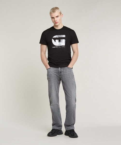 G-STAR RAW tシャツ NEW YORK T-SHIRT/フォトT/ロゴ