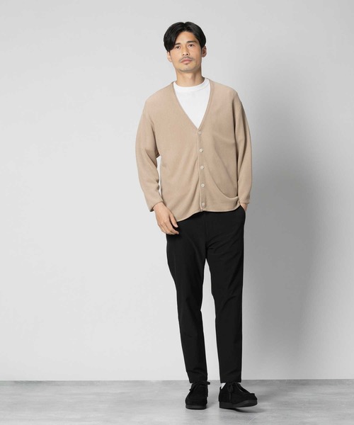 backnumber羽織りサイズXL BACK NUMBER カーディガン 「BACK NUMBER」ガーター編み7分