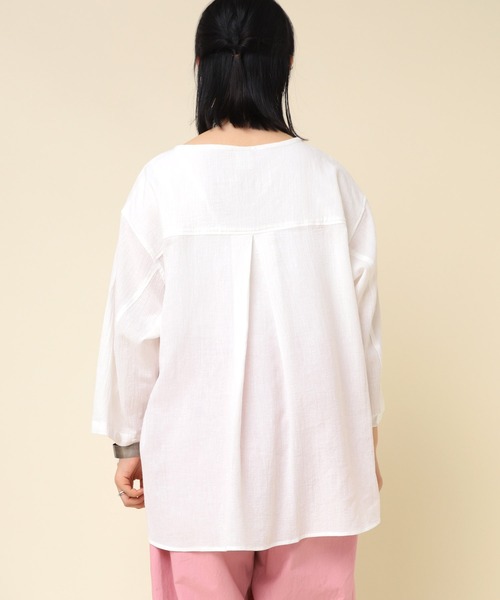 tシャツ B2832 コットンリネンワイドブラウス レディース RNA-N tシャツ B2832 コットンリネンワイドブラウス レディース