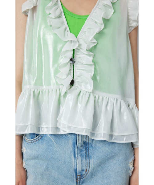 Many frill tops  メニーフリルトップス レディース HeRIN.CYE Many frill tops メニーフリルトップス レディース