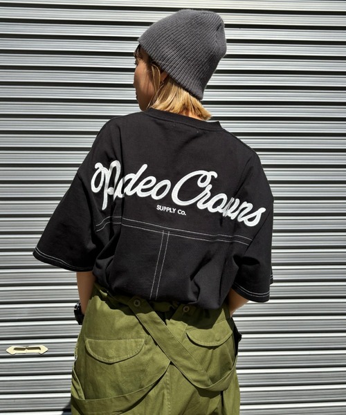 RODEO CROWNS WIDE BOWL tシャツ Tシャツ RCSカラーステッチビッグT 