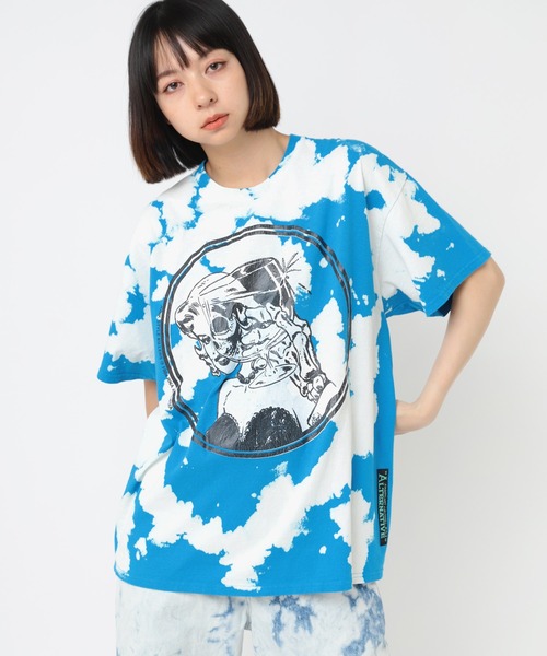 tシャツ M2276 ブラシブリーチＪＳＫ　ビッグＴ レディース